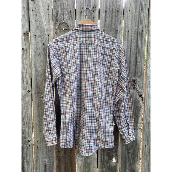 Vintage Levi's Men's Button Down Long Sleeve Rainbow Speckled Size 20 - Picture 2 of 7